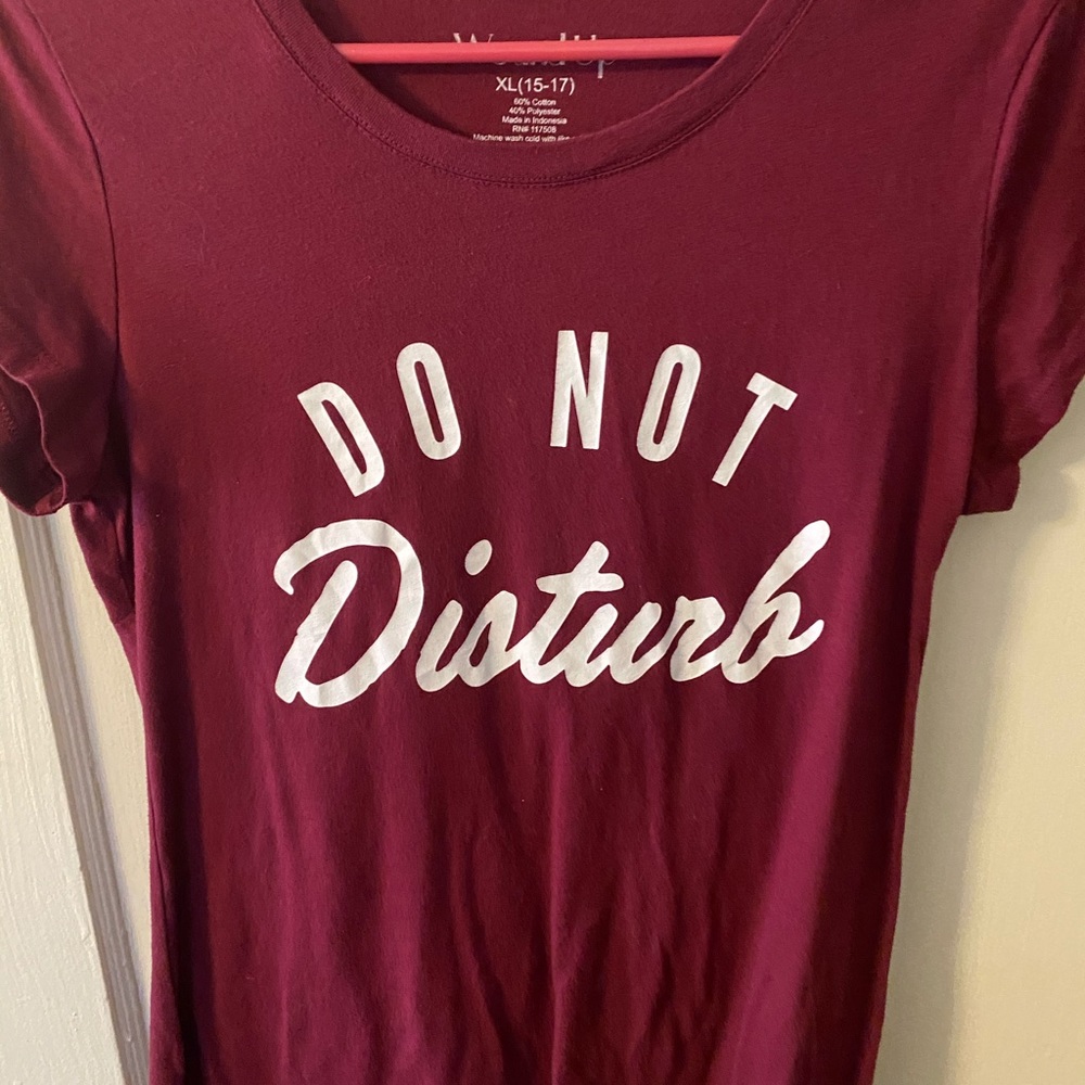 Do not disturb